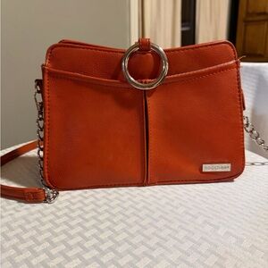 Pouchee Vibrant Orange Crossbody Bag